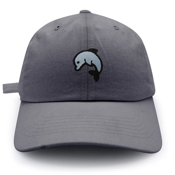 Dolphin Dad Hat Embroidered Baseball Cap Ocean Cute