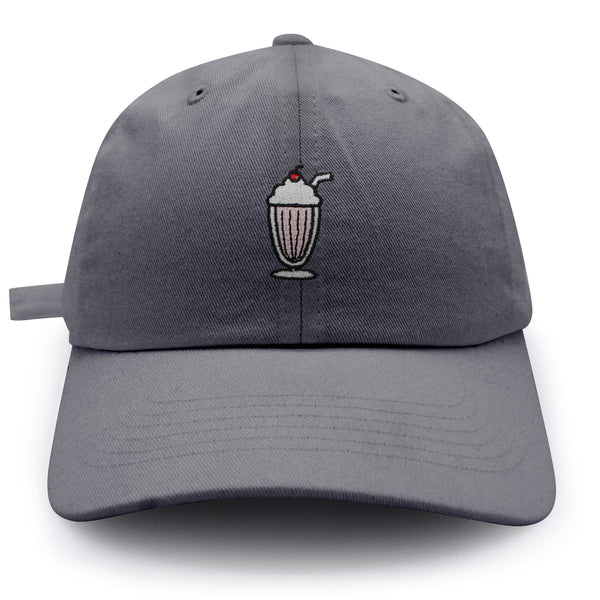 Milkshake Dad Hat Embroidered Baseball Cap Foodie