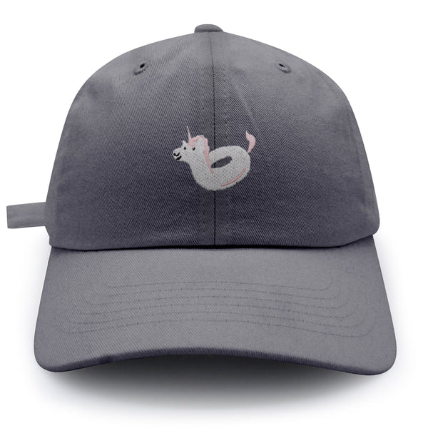 Unicorn Floaty Dad Hat Embroidered Baseball Cap Swim