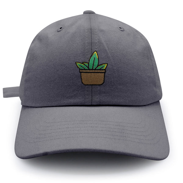 Aloe Plant Dad Hat Embroidered Baseball Cap Pot