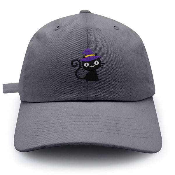 Halloween Cat Dad Hat Embroidered Baseball Cap Cute