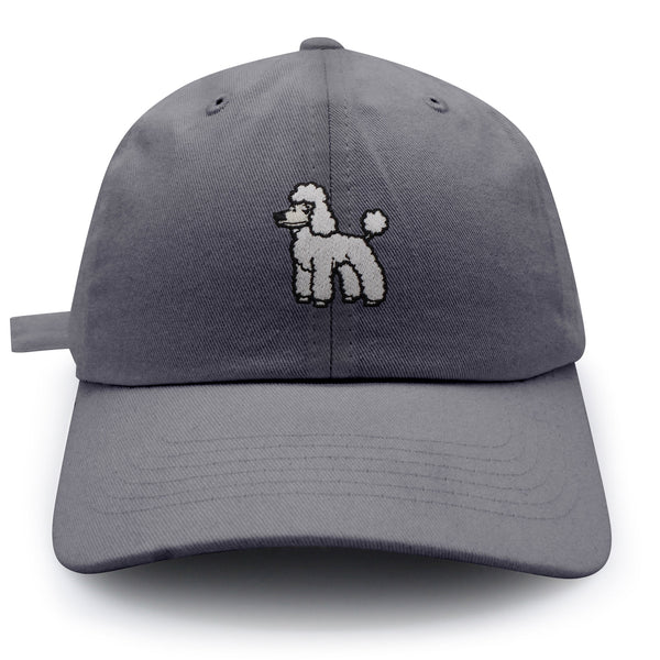 Fancy Poodle  Dad Hat Embroidered Baseball Cap Puppies