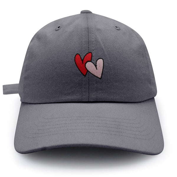 Heart Dad Hat Embroidered Baseball Cap Cute