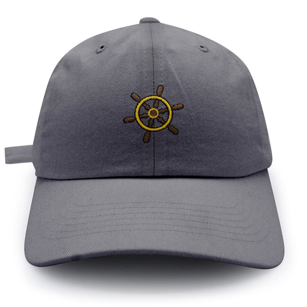 Ship Wheel Dad Hat Embroidered Baseball Cap Boat