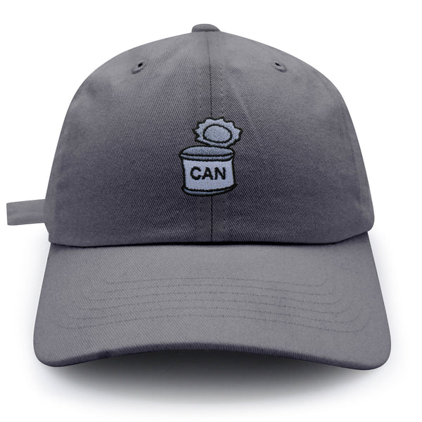 Tin Can Plant Dad Hat Embroidered Baseball Cap Funny Empty Can