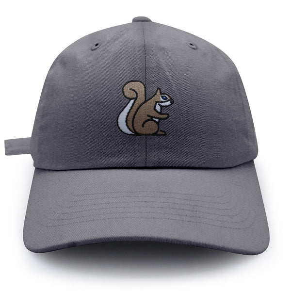 Squirrel Dad Hat Embroidered Baseball Cap Alian Squirrel