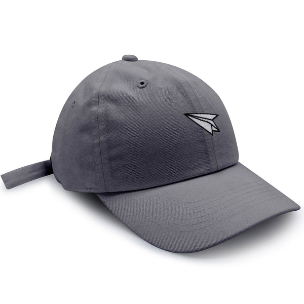 Paper Airplane Dad Hat Embroidered Baseball Cap Plane Sky