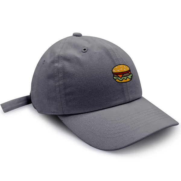 Hamburger Dad Hat Embroidered Baseball Cap Fast Food