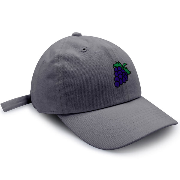 Grape Dad Hat Embroidered Baseball Cap Farm Farmers Vegan