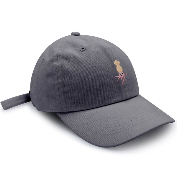 Squid Dad Hat Embroidered Baseball Cap Game Ocean