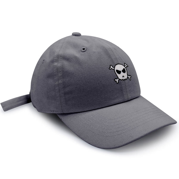 Skull Dad Hat Embroidered Baseball Cap Scary Bone