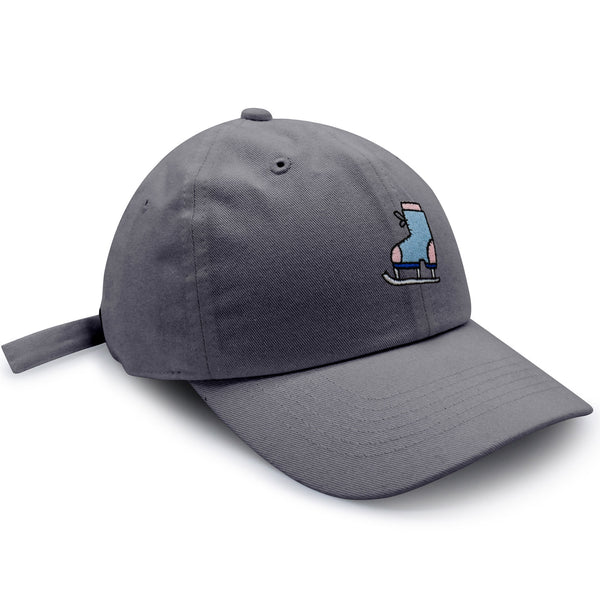 Ice Skating Dad Hat Embroidered Baseball Cap Skate Winter