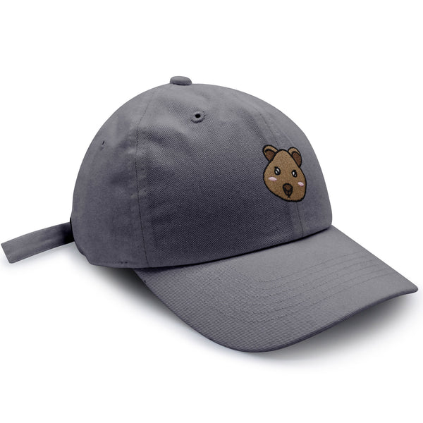 Quokka Face  Dad Hat Embroidered Baseball Cap Cute Animal