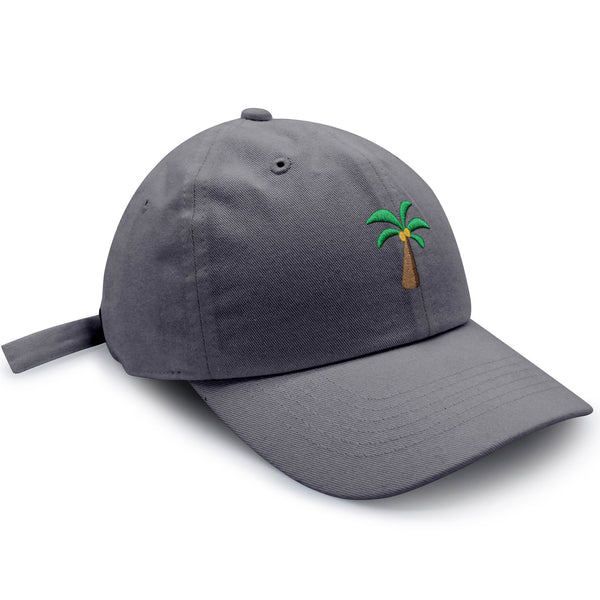 Palm Tree Dad Hat Embroidered Baseball Cap Coconut