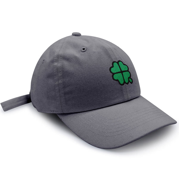 Four Leaf Clover  Dad Hat Embroidered Baseball Cap Clove Lucky