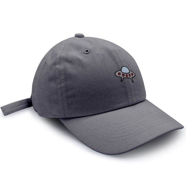 Flying Saucer UFO Dad Hat Embroidered Baseball Cap Space Alien