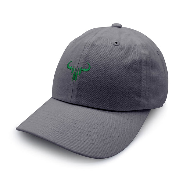 Bulls Dad Hat Embroidered Baseball Cap Nasdaq Symbol Stocks