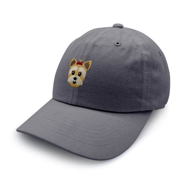 Yorkshire Terrier Dad Hat Embroidered Baseball Cap Puppy Yorkie