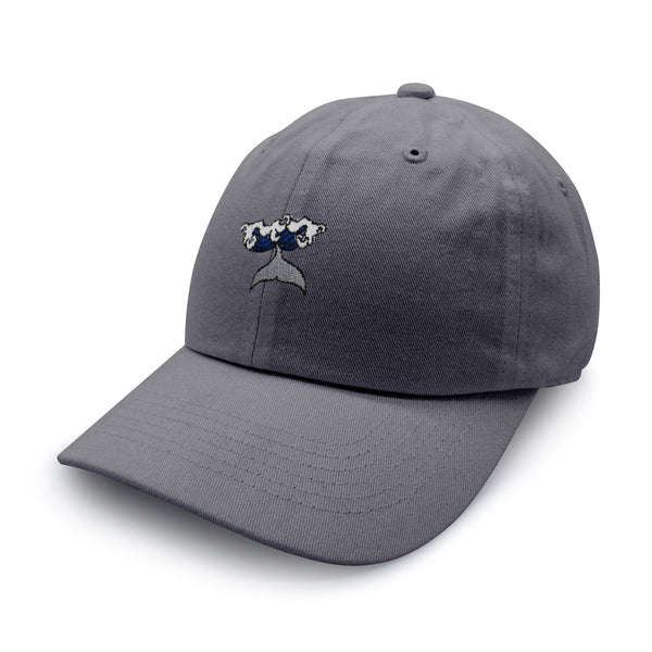 Whale Dad Hat Embroidered Baseball Cap Wave Ocean