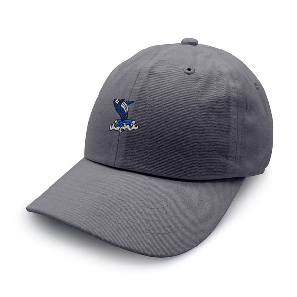 Whale Dad Hat Embroidered Baseball Cap Ocean Fish