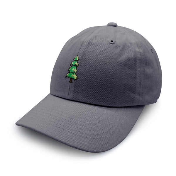 Pine Tree Dad Hat Embroidered Baseball Cap Mountain