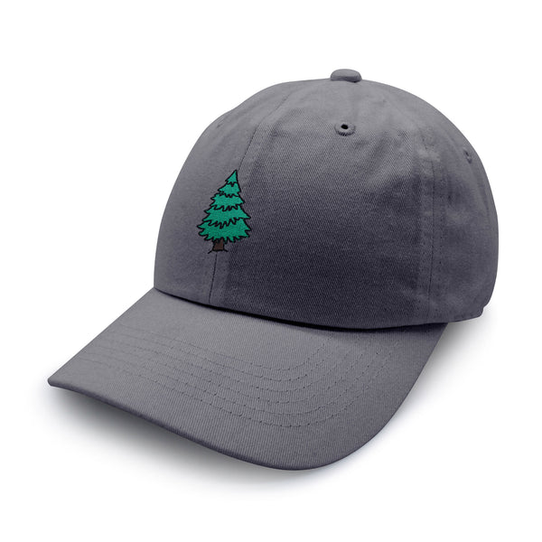 Pine Tree Dad Hat Embroidered Baseball Cap Forest Camping