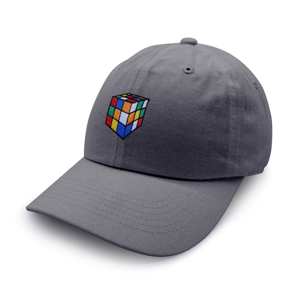 Speed Cube Dad Hat Embroidered Baseball Cap Puzzle Cube