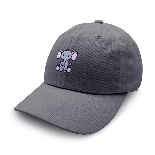 Sitting Elephant Dad Hat Embroidered Baseball Cap Cute Sitting