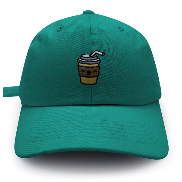 Morning Coffee Dad Hat Embroidered Baseball Cap Latte Americano