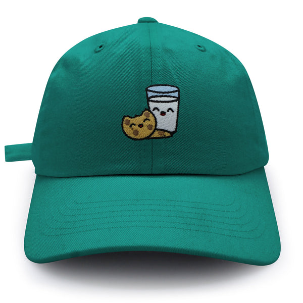 Milk and Cookie Dad Hat Embroidered Baseball Cap Snack