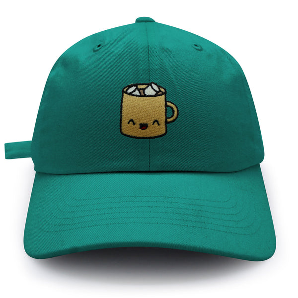 Hot Chocolate Dad Hat Embroidered Baseball Cap Foodie Drink Coffee