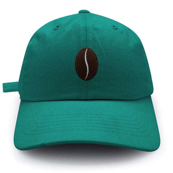 Coffee Bean Dad Hat Embroidered Baseball Cap Caffeine Cafe