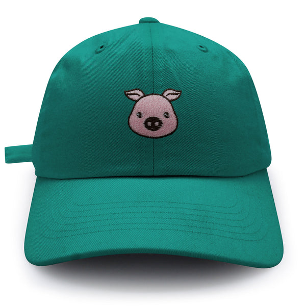 Pig Dad Hat Embroidered Baseball Cap Pork Bacon