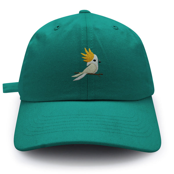 Cockatoo Dad Hat Embroidered Baseball Cap Parrot Bird