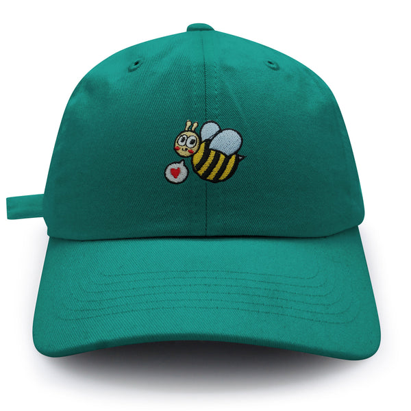 Bee Dad Hat Embroidered Baseball Cap Insect Honey