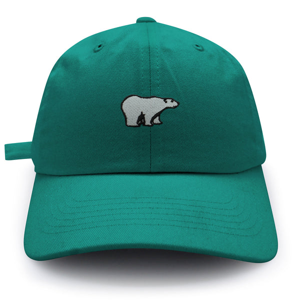 Polar Bear Dad Hat Embroidered Baseball Cap Pet