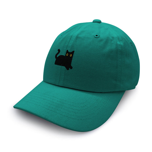 Black Cat Dad Hat Embroidered Baseball Cap Cat Mom