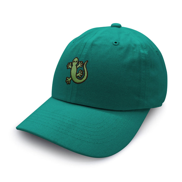 Green Lizard Logo Dad Hat Embroidered Baseball Cap Wild Desert