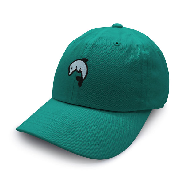 Dolphin Dad Hat Embroidered Baseball Cap Ocean Cute