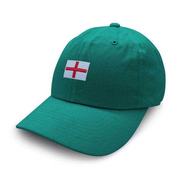 England Flag Dad Hat Embroidered Baseball Cap Soccer