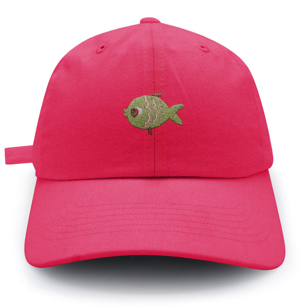 Fish Dad Hat Embroidered Baseball Cap Aquarium