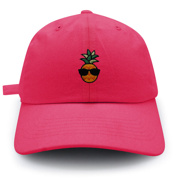 Pineapple Man Dad Hat Embroidered Baseball Cap Sunglasses