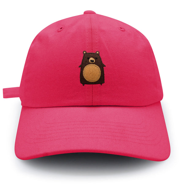 Bear Dad Hat Embroidered Baseball Cap Big Scary