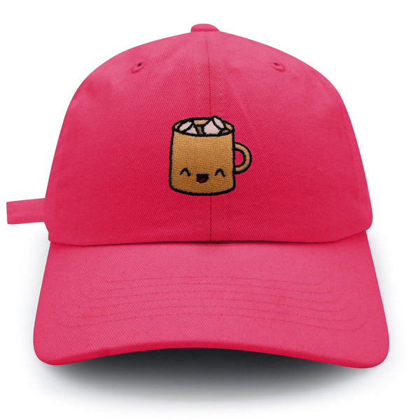 Hot Chocolate Dad Hat Embroidered Baseball Cap Foodie Drink Coffee