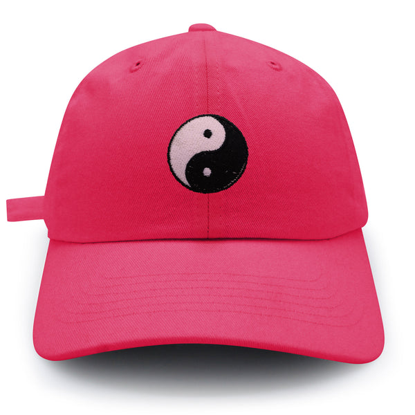 Ying Yang Dad Hat Embroidered Baseball Cap Asian Meditation