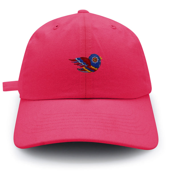 Colorful Mexican Bird Dad Hat Embroidered Baseball Cap Traditional Mexico