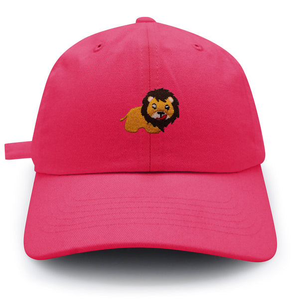 Lion Dad Hat Embroidered Baseball Cap Zoo King