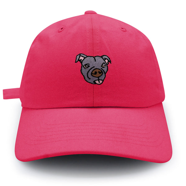 Pitbull Dad Hat Embroidered Baseball Cap Dog Puppy