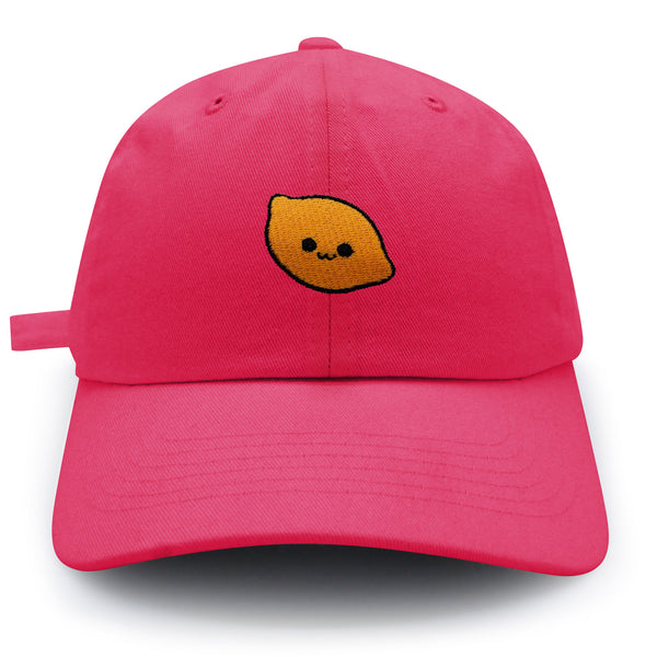 Lemon Dad Hat Embroidered Baseball Cap Citrus Lime