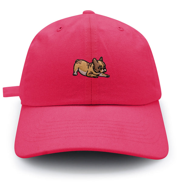 French Bulldog Dad Hat Embroidered Baseball Cap Dog Puppy